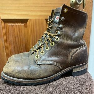 Vintage Carolina Logger Boots